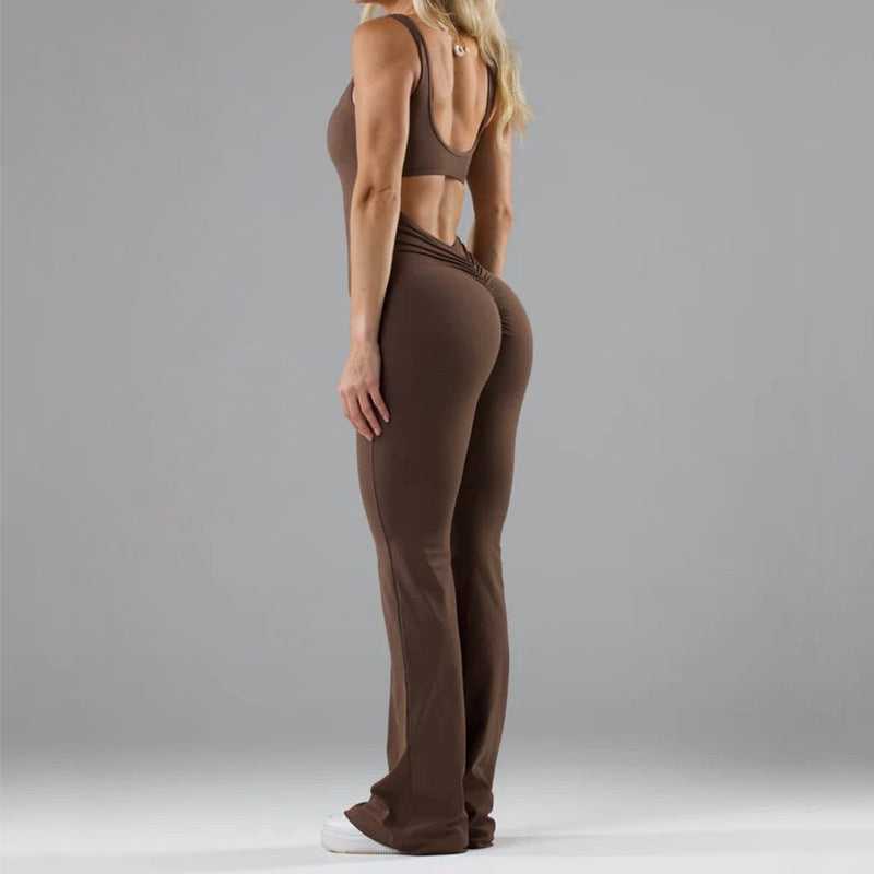 BRILUXE Tight Yoga Seemless Jumpsuit