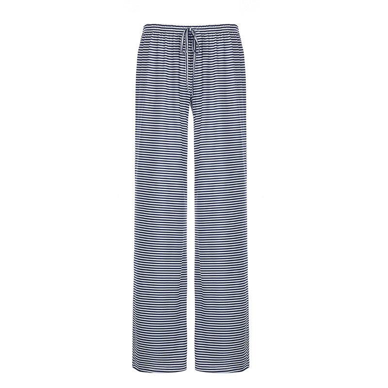 BRILUXE Striped Print Trousers