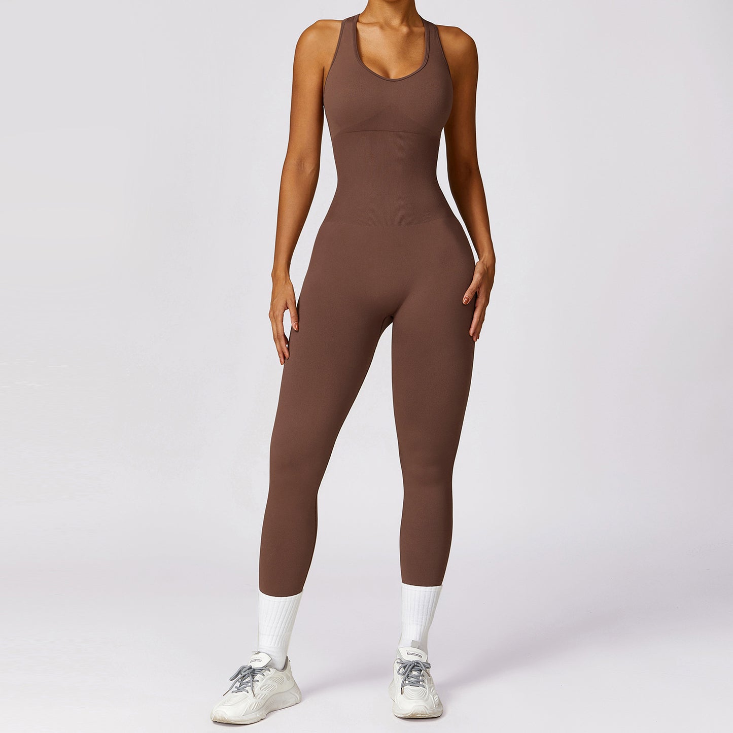 BRILUXE Ribbed Jumpsuit