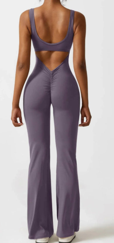 BRILUXE Tight Yoga Seemless Jumpsuit